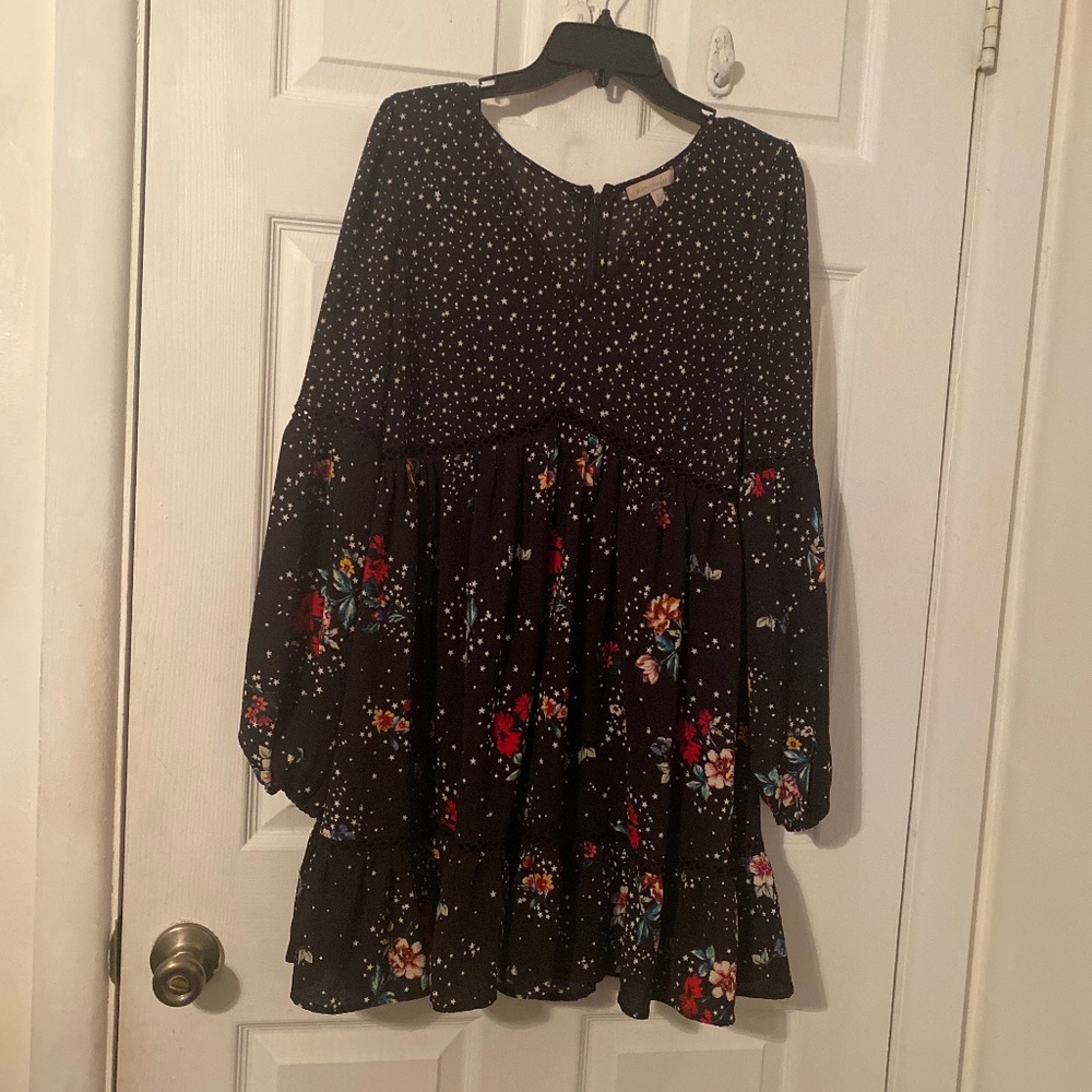 Dress and blouse and jumpsuit